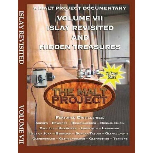 The Malt Project Other - Distillery Tour DVD Set: Ardbeg Kilchoman Bunnahabhain Glenglassaugh Glendronach